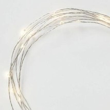 90ct Extended LED Fairy Light Silver - Room Essentials - £10.64 GBP