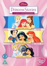 Disney Princess Stories: Volumes 1-3 DVD (2008) Walt Disney Studios Cert U 3 Pre - £13.98 GBP
