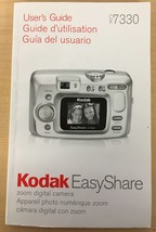 Kodak CX7330 Digital Camera Manual/User&#39;s Guide - $9.00