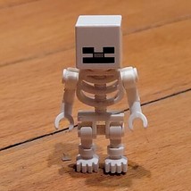 NEW!! Lego Skeleton with Cube Skull 21116 21121 21114  Minecraft Minifigure - £3.42 GBP