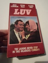 Luv VHS Movie Film Comedy 1988 Jack Lemmon Peter Falk Elaine May - £7.81 GBP