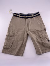 U.S. Polo Assn. Cargo Shorts Casual Everyday Khaki Beige Size 10 Boys Youth - $25.50 CAD