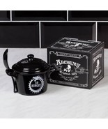 Alchemy Gothic China MRB4 So Hungry Bowl Lid &amp; Spoon Set Oven Microwave ... - $46.47 CAD