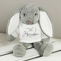 Personalised Easter Bunny Rabbit I Belong To NAME Easter Gift Birthday Present V - £15.95 GBP