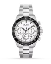 BOSS Men&#39;s Hero HB1513875 Quartz Watch with Silver Stainless Steel Strap - £100.58 GBP
