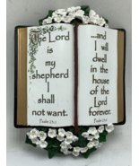 Vintage Life Symbols Psalm 23:1 2007 Batesville Casket Co Hand Painted - $18.99
