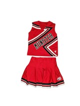 Munster Red Black &amp; White Varsity VINTAGE Cheerleader Uniform Outfit Hal... - $34.30