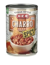 HEB spicey Charro beans 15oz. pack of 6 bundle. - £29.56 GBP