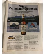 vintage Canadian Mist Contest Print Ad Advertisement 1979 pa1 - £6.18 GBP