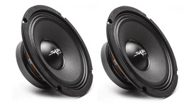 (2) NEW SKAR AUDIO FSX8-4 8-INCH 4 OHM 350W MAX CAR PRO AUDIO SPEAKERS -... - £80.25 GBP