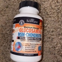 BioSchwartz Maximum Strength Glucosamine Msm + Chondroitin 90 Caps 1/26 - $18.99