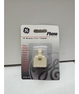 GE Modular 2 For 1 Phone Adapter - Line Splitter GE 2906-4N5 - $5.93