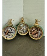 Vintage Bradford Editions Kittens Heirloom Porcelain Ornaments 1999 Set ... - $32.75 CAD