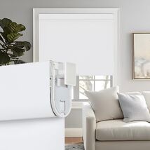 Persilux No Drill No Tools 100% Blackout Blinds for Window White 47" W x... - $52.25