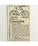Columbia Bicycles 1894 Advertisement Victorian Pope Bikes Model 36 ADBN1u - €17,30 EUR Columbia Bicycles 1894 Advertisement Victorian Pope Bikes Model 36 ADBN1u - €17,30 EUR