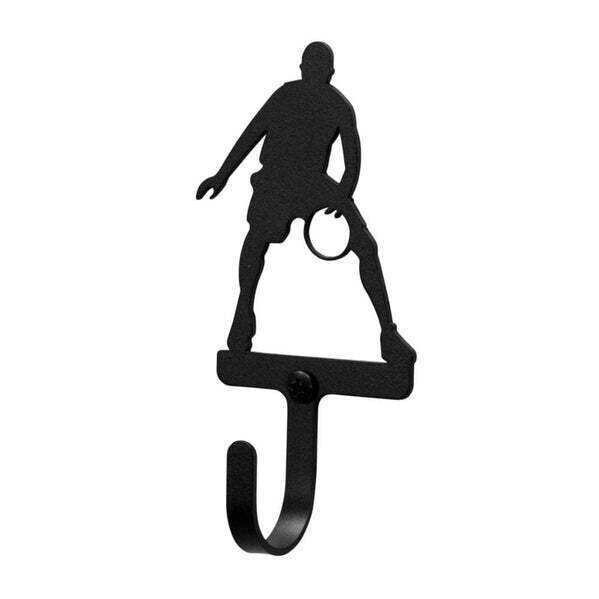 Girl's or Guy's Basketball Player Powder-coated Wall Hook Made in USA