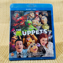 Disney The Muppets Blu-ray &amp; DVD  2 Disc Set Jason Segel Amy Adams Chris Cooper - £8.50 GBP
