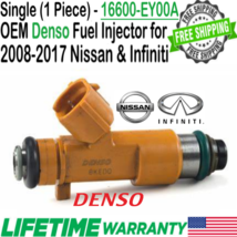OEM Denso 1Pc Fuel Injector for 2008, 09, 10, 11, 12, 2013 Infiniti G37 3.7L V6 - £36.98 GBP