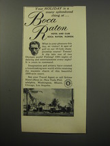 1955 Boca Raton Hotel and Club Ad - Your Holiday is a many splendored thing  - £14.44 GBP