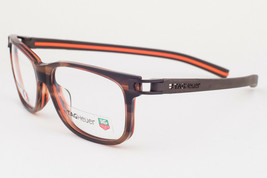 Tag Heuer 7607-002 Tortoise Brown Orange Eyeglasses TH7607 2 56mm - £148.66 GBP