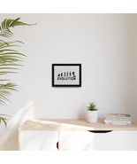Stylish Evolution Print Canvas in Black Frame - Multiple Sizes Available - £37.31 GBP+