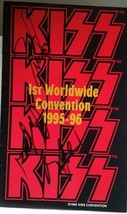 KISS - Ist WORLDWIDE CONVENTION 1995-96 PROGRAM BOOK NMT CONDITION SIGNE... - £62.69 GBP