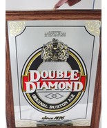Vintage Double Diamond Original Burton Ale Beer Mirror Sign Bar Advertis... - $74.99