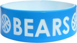 1 of ONE INCH 1&quot; COLOR TEXT CUSTOM SILICONE WRISTBAND - $6.81