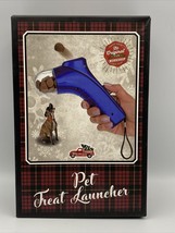 Pet Treat Launcher New In The Box, BLUE....The Original Fun Workshop Sam... - $13.98