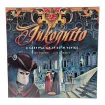 Inkognito Carnival of Spies in Venice Deduction Board Game Ares 2013 - £44.79 GBP