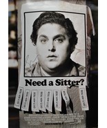 JONAH HILL SIGNED Movie Poster - THE SITTER  27&quot;x 40&quot; w/coa - £258.74 GBP