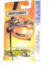 2007 Matchbox -#10 Porsche 911 Carrera Cabriolet Collectibles Collector Car - $17.24