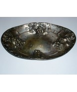 Regency Plate E P on Copper Serving Tray Grapes Vintage 1000 - $48.00 CAD