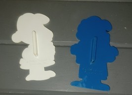 Vintage Lucy &amp; Linus Christmas Cookie Cutters Peanuts Cartoon - $6.99