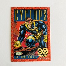 1993 Skybox Marvel X-MEN 30 Years Gold Stamped Series 2 Single Card #G-2 Cyclops - £5.44 GBP