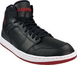Nike Men&#39;s Air Jordan Access Black Gym Red Basketball Shoes AR3762-001 - £59.82 GBP