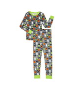 Way to Celebrate Boys Spooky Faces Halloween Pajamas 2 Piece Set Multico... - €14,54 EUR