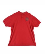 Vintage 90s McDonald&#39;s Racing Team Men&#39;s XL Red Short Sleeve Polo Shirt ... - $459.77 MXN