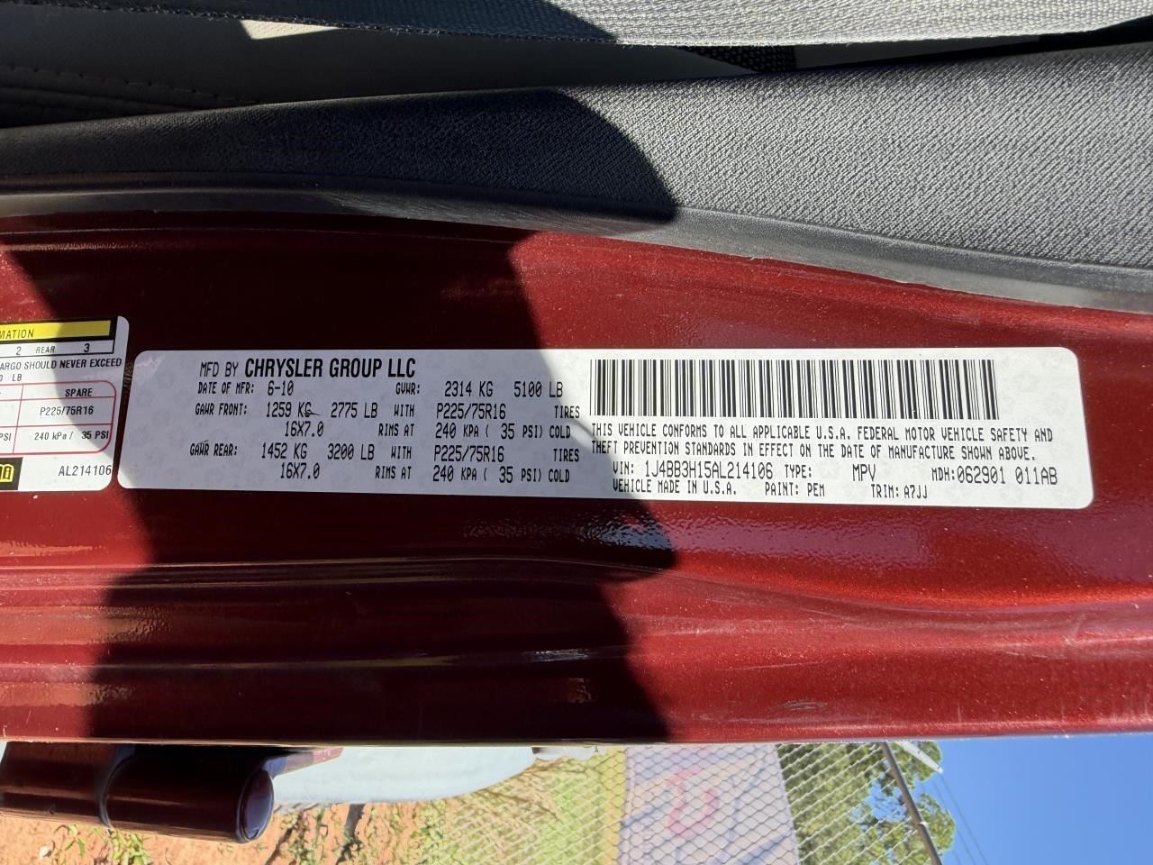 Engine ECM Electronic Control Module 3.7L Fits 10 DAKOTA 104918858 Item image 2