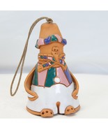 Penguin Handmade Pottery Bell 4-1/2&quot; H x 3&quot; Diameter Clay Sculpture - $409.59 MXN