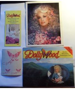 Dolly Parton Dollywood Vintage Program Flyer Stickers Fan Club Mags circ... - $560.66 MXN