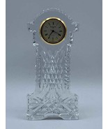 STUNNING VINTAGE WATERFORD CRYSTAL CLOCK 5.5&quot; HIGH   - 5.5&quot; HIGH X 2.5&quot; ... - $127.80 CAD