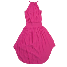 NWT Ramy Brook Audrie Smocked Midi in Bright Pink Audrey Blouson Dress M $425 - £128.68 GBP
