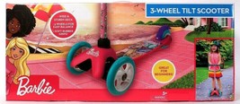 Sakar Barbie 3 Wheels For Easy Balance Tilt Scooter Great For Beginners ... - $85.99