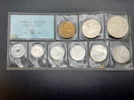 COIN SET FROM HUNGARY 1971  ~  9 Uncirculated COINS IN BLISTER ~ New - £15.81 GBP