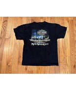 Vintage Harley Davidson T-Shirt Biker Motorcycle New York City NYC XL Sk... - $35.62