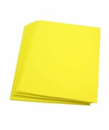 Craft Foam -9&quot; x 12&quot; Sheets-Yellow-10 Pack- 2mm thick - $19.83 CAD