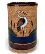 Vtg Mexican Folk Art Tonala Pottery Coffee Mug - Bird - 4.5&quot; Tall - €12,10 EUR