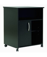 Eco-Friendly Black Printer Stand Cart - $4,121.84 MXN
