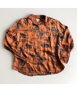 Garnet Hill Women's burnt orange navy floral linen blend button down shi... - €24,10 EUR Garnet Hill Women's burnt orange navy floral linen blend button down shi... - €24,10 EUR